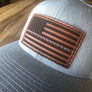 Thin Blue Line - WR Original Leather Patch Hat