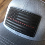 Thin Red Line - WR Original Leather Patch Hat