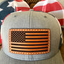 Old Glory - WR Original Leather Patch Hat